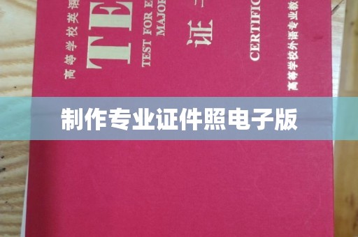 且末制作专业证件照电子版