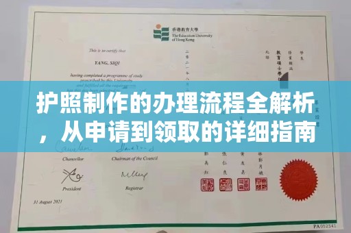 且末护照制作的办理流程全解析，从申请到领取的详细指南