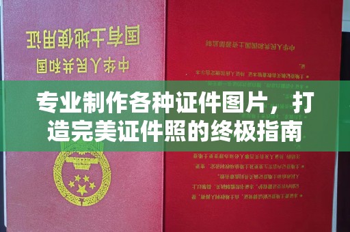 且末专业制作各种证件图片，打造完美证件照的终极指南