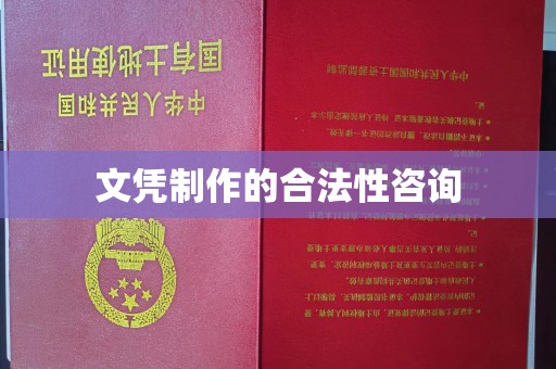 且末文凭制作的合法性咨询