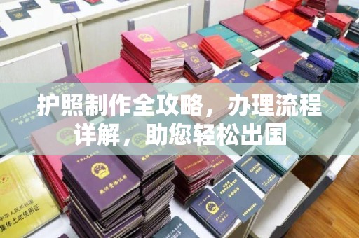 且末护照制作全攻略，办理流程详解，助您轻松出国